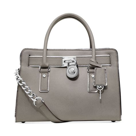 michael kors hamilton east west satchel pearl grey|michael michael kors hamilton east west satchel .